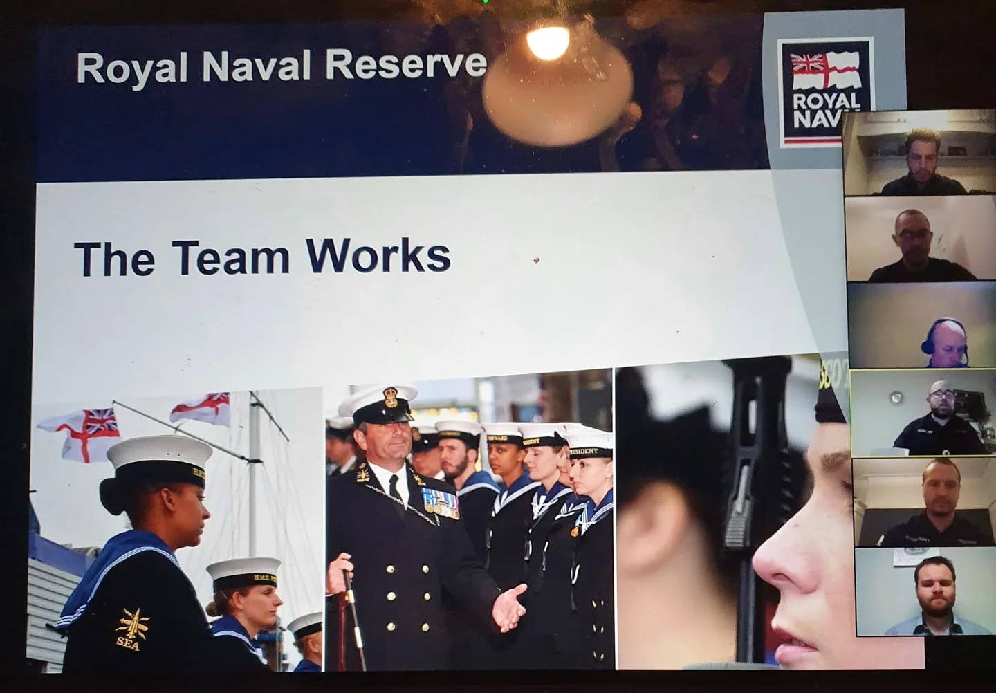 Royal Naval Reserve meeting